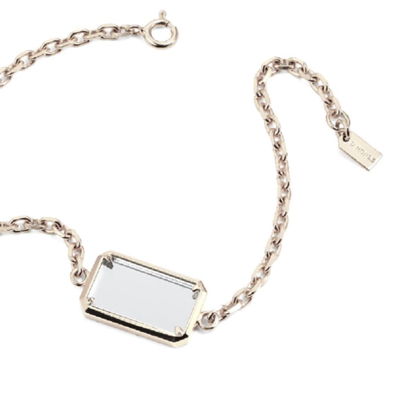 DE NOBLE THE LABEL On mirror bracelet [Silver925]