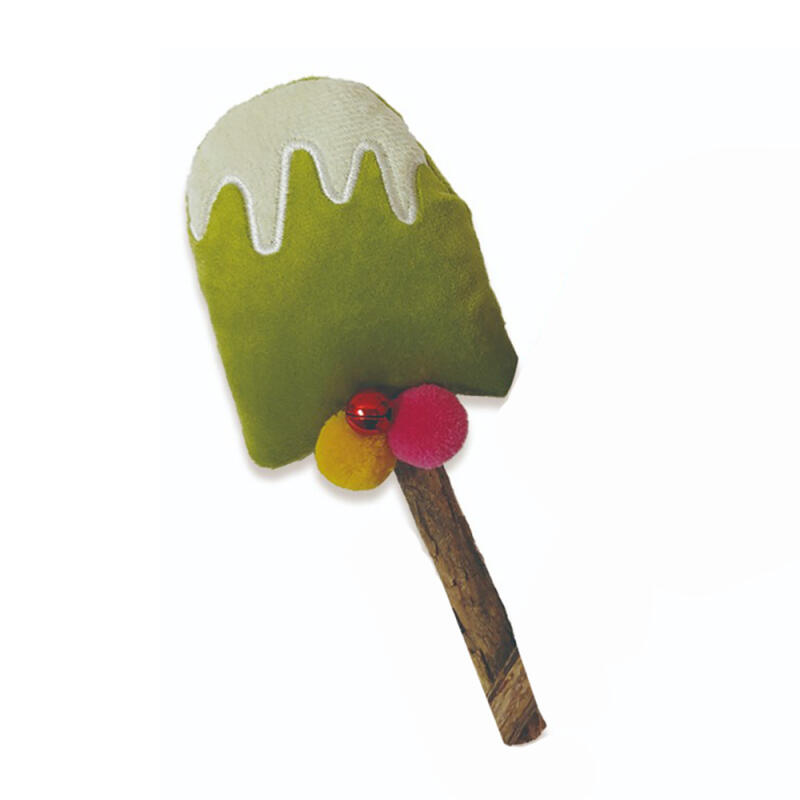 Perogato Matatabi Ice Cream Khaki Cat Toy