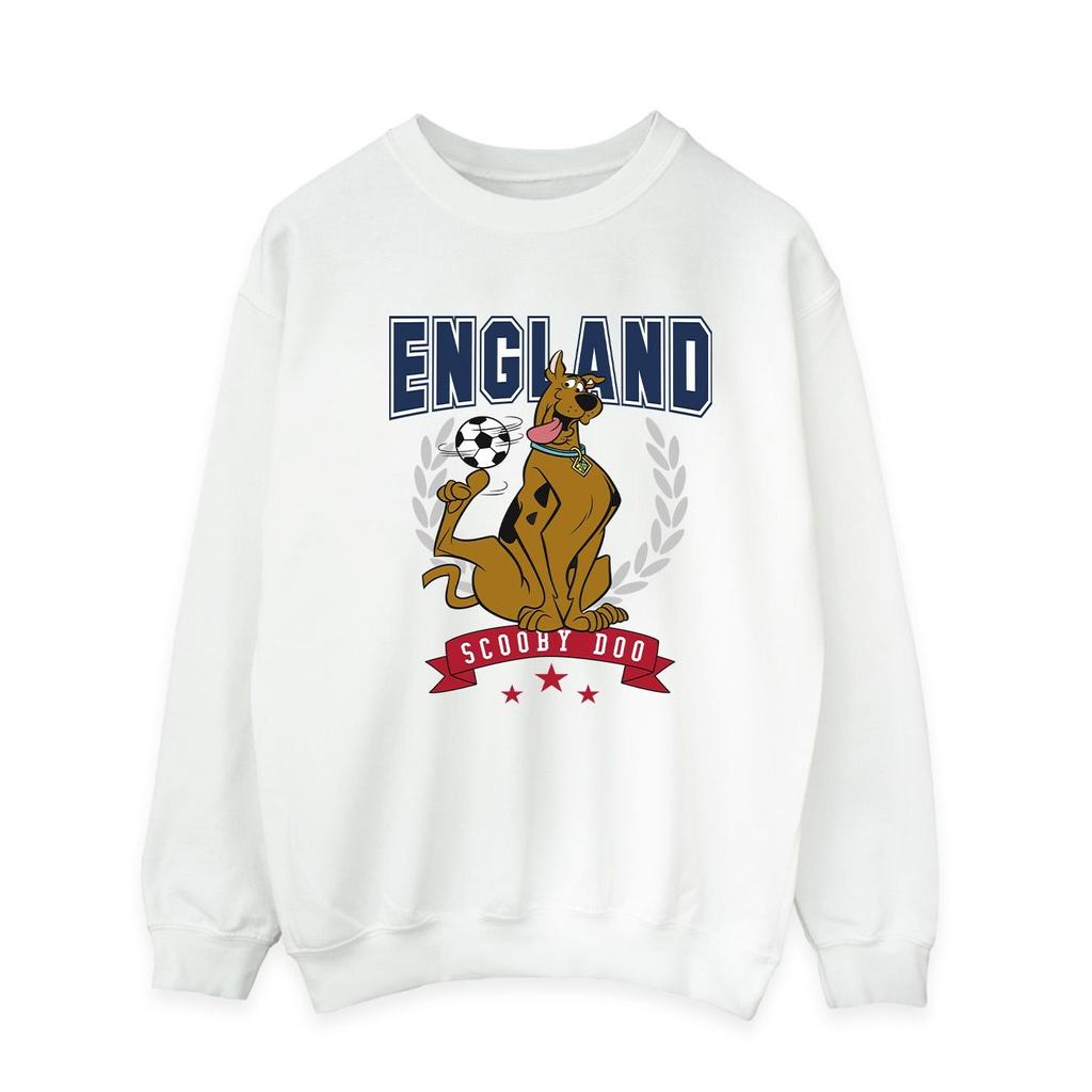 Scooby Doo Mens England Football Sweatshirt