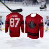 Maglia Allenamento Competizione Canada Uomo Bestseller 2026 con Stampa 3D, Traspirante, Assorbi Sudore, Manica Lunga Bambino