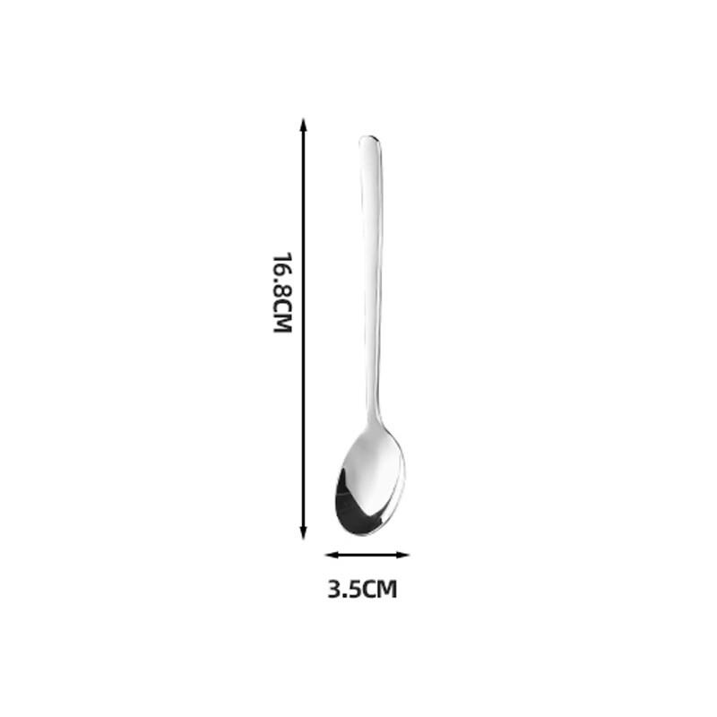 Abay 3-Pack 304 Stainless Steel Korean Soup Spoons