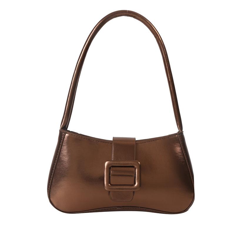 This year, the popular handbag 2025 new casual simple shoulder bag niche bag women's summer fashion underarm bag