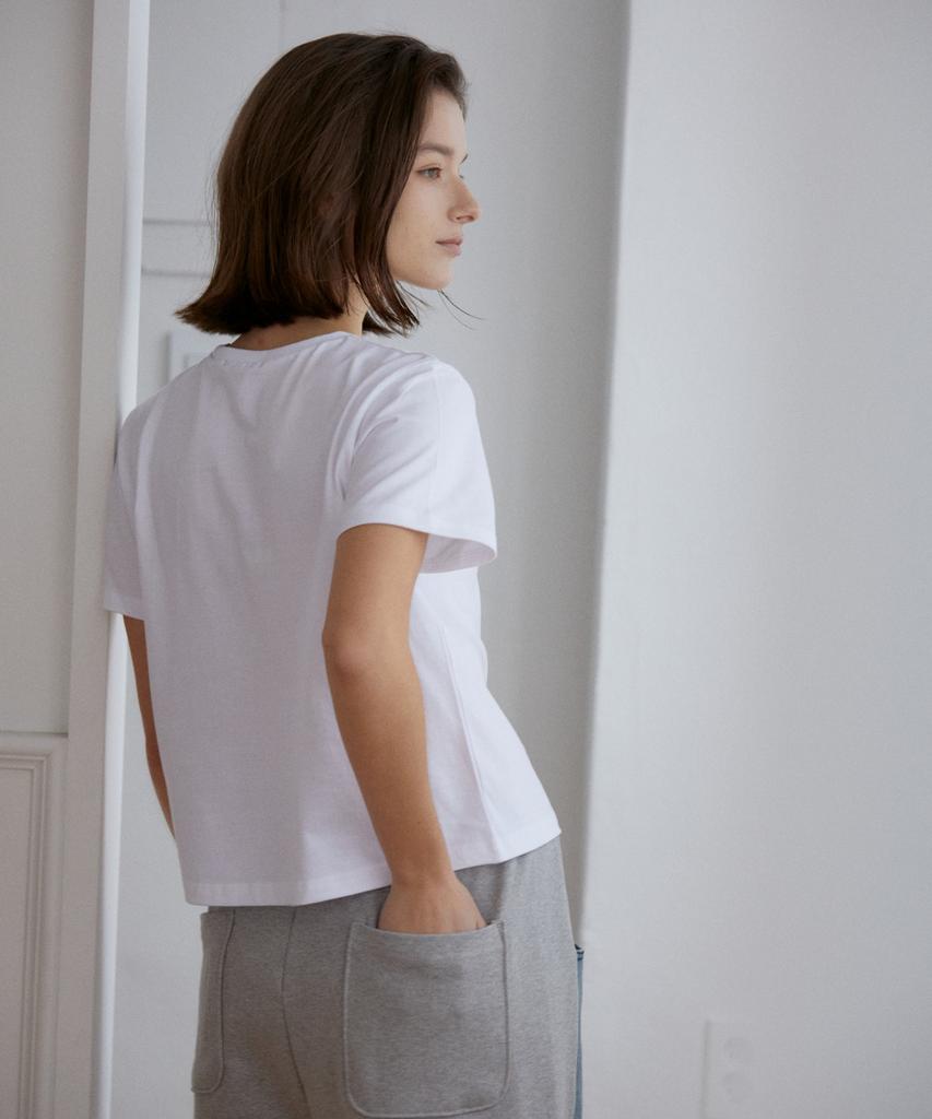 WIOE Wioe Loge T-Shirt_White