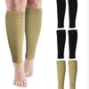 1 Pair Calf Compression Sleeve Leg Sleeve Brace for Shin Splints Pains Relief Footless Compression Socks for Football