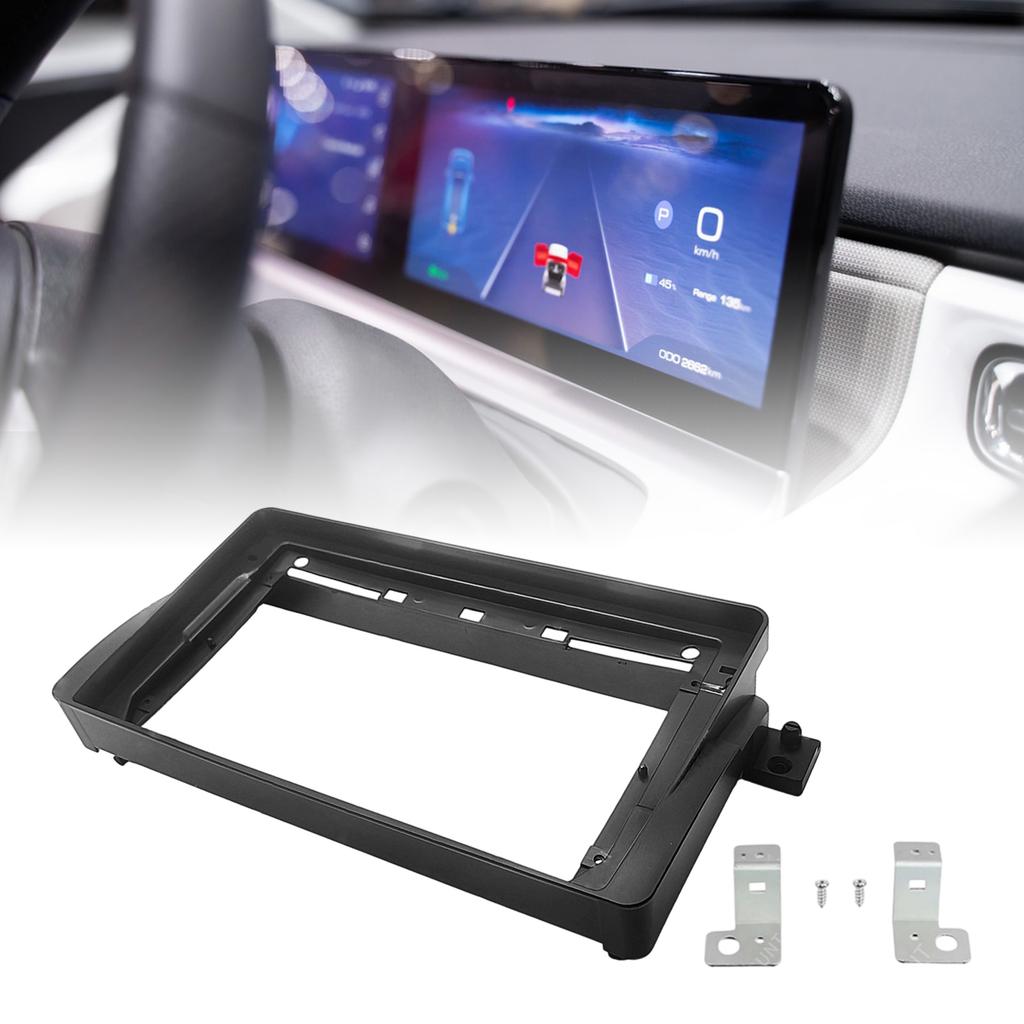 Auto Accessories for E46 1998-2005 9inch Car Radio Fascia Panel 2 Din Stereo Radio Panel Dashboard Mount Panel Kit