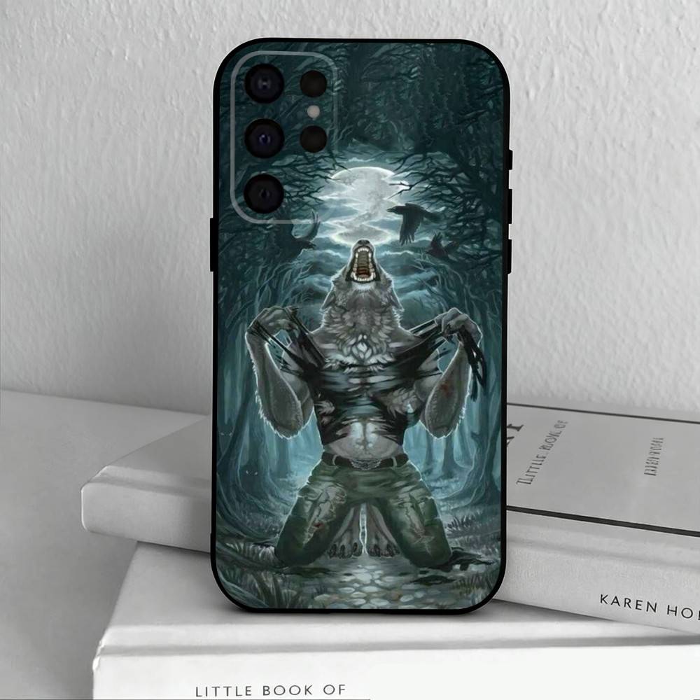 Alpha Sigma Wolf Cool Phone Case For Samsung S25,S24,S21,S22,S23,S30,Ultra,S20,Plus,Others Soft Black Cover