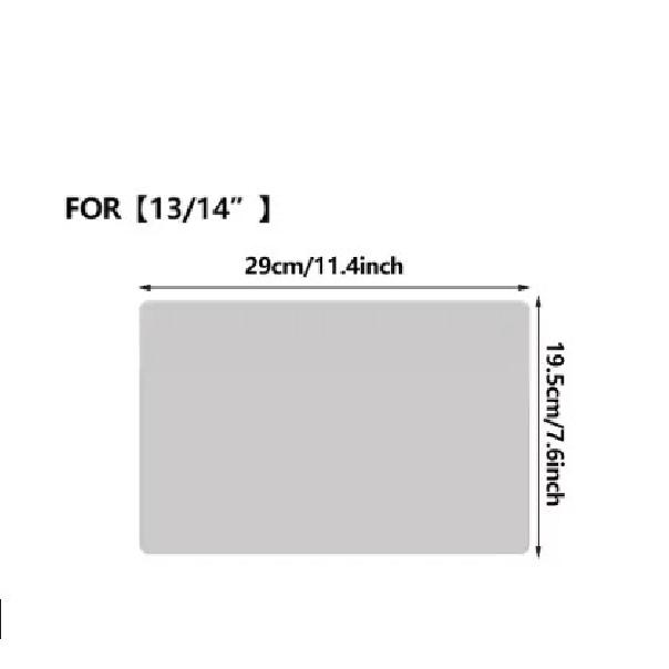 Ultra-Soft Microfiber Cleaning Cloths Notebook Screen Keyboard Protector For MacBook Pro 13-14/15-16 Inch 13-14 inch