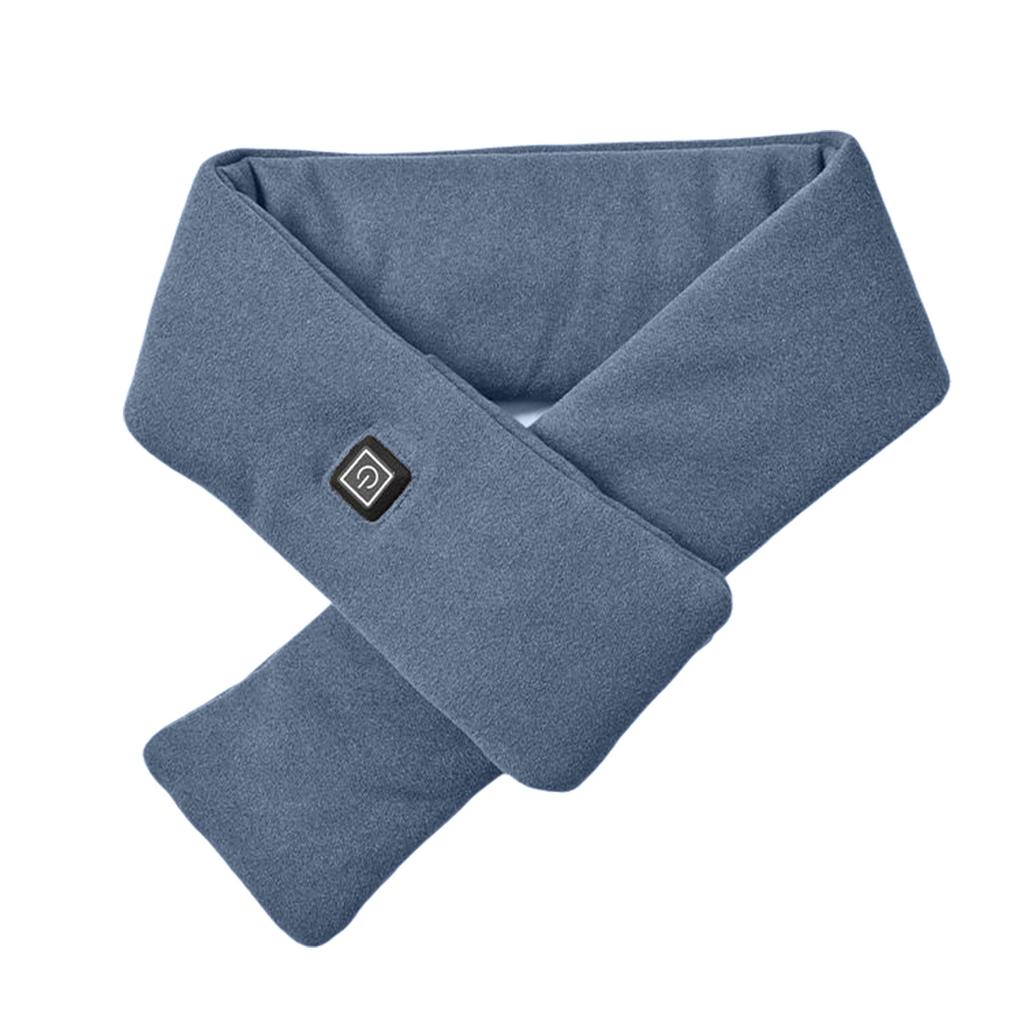 Intelligent Electric Heated Scarf with 3 Temperature Setting USB Powered Neck Warmer Heater for Office or Outdoor Use