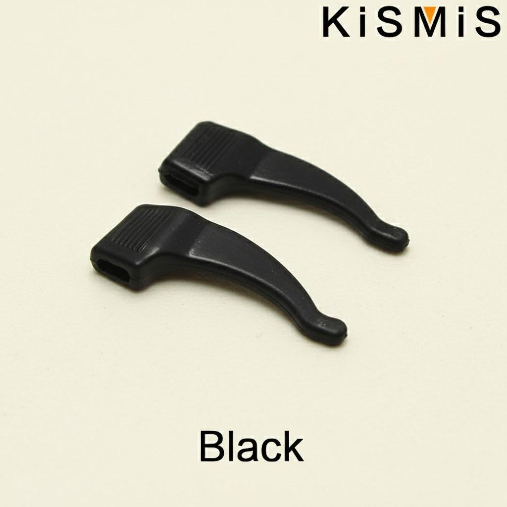 

5 Pairs Silicone Eyeglasses Ear Hooks Anti Slip Temple Holders Comfort Eyewear Accessories чёрный