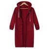 Damen Kapuzen-Sweatshirtjacke im europäischen und amerikanischen Stil für Herbst/Winter