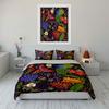 Tropical Jungle Wildlife Design Set  Kid's and Adults' Bedroom Decor, Exquisite Three-piece Bedding Set Gift