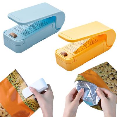 Mini Heat Bag Sealer Portable Plastic Clip Machine Handheld Vacuum Sealer One-Click Operation Kitchen Gadgets