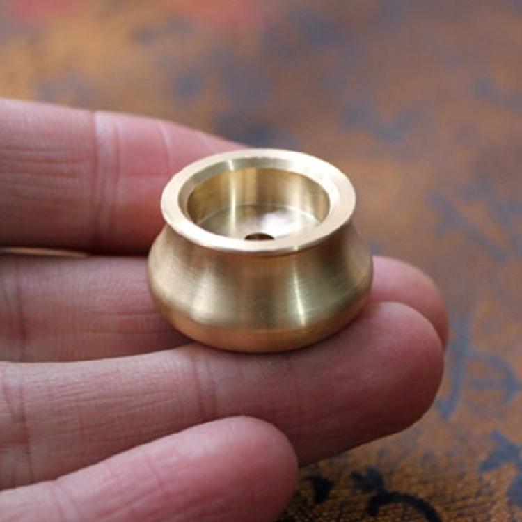 Firesofheaven Incense Stick Holder Brass Burner Brass Decorative Bowl Shape