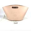 GUCCI 511261 Bucket Bag Logo Laundry Bag Bag Hand Bag rubber Beige