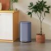 30 L Modern Curved Kitchen Bin - Grey