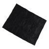 Fireplace Blanket Black Oxford Fabric 2 Layers Cotton Hook and Loop Fireplace Draft Stopper for