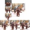 Cute Adorable Monkey Plush Toy Keychain Soft Stuffed Animal Doll For Bags 20cm