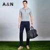 Antonio Men's Lyocell-Silk Blend Jacquard Polo Shirt