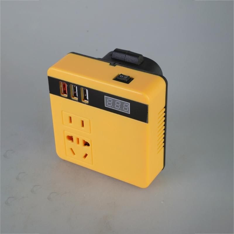 Easy Carry  Power Inverters Small  Power Station Generator Multifunction  Charger Adapter for Battery Converts for Travel & Home