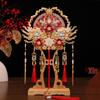 Ancient Style Bridal Round Fan - Wedding DIY Gift for Bride's Engagement