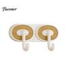 Decorative Storage Hook Adhesive Hook, Load-Bearing Wall Hanger, with High-Adhesive Backing Heavy Duty Retro Style for Bathroom Kitchen Entrance Hall