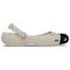 Crocs Classic Color Block Ballet Clogs Women Clogs Beige Black 215962-2TP