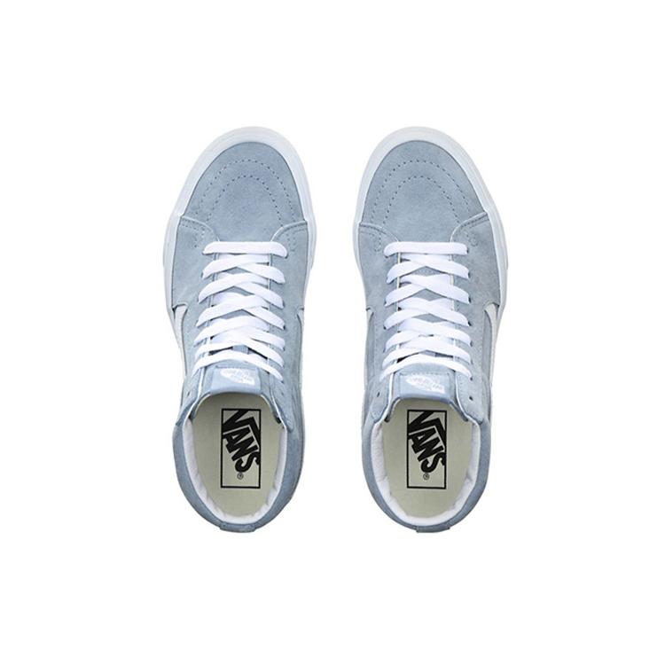 New Vans Pig Suede SK8 HI Skate High Sneakers Shoes Light Blue VN0A4BV6V4Z