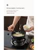 Handmade Non-stick Small Iron Wok - Uncoated Frying Pan