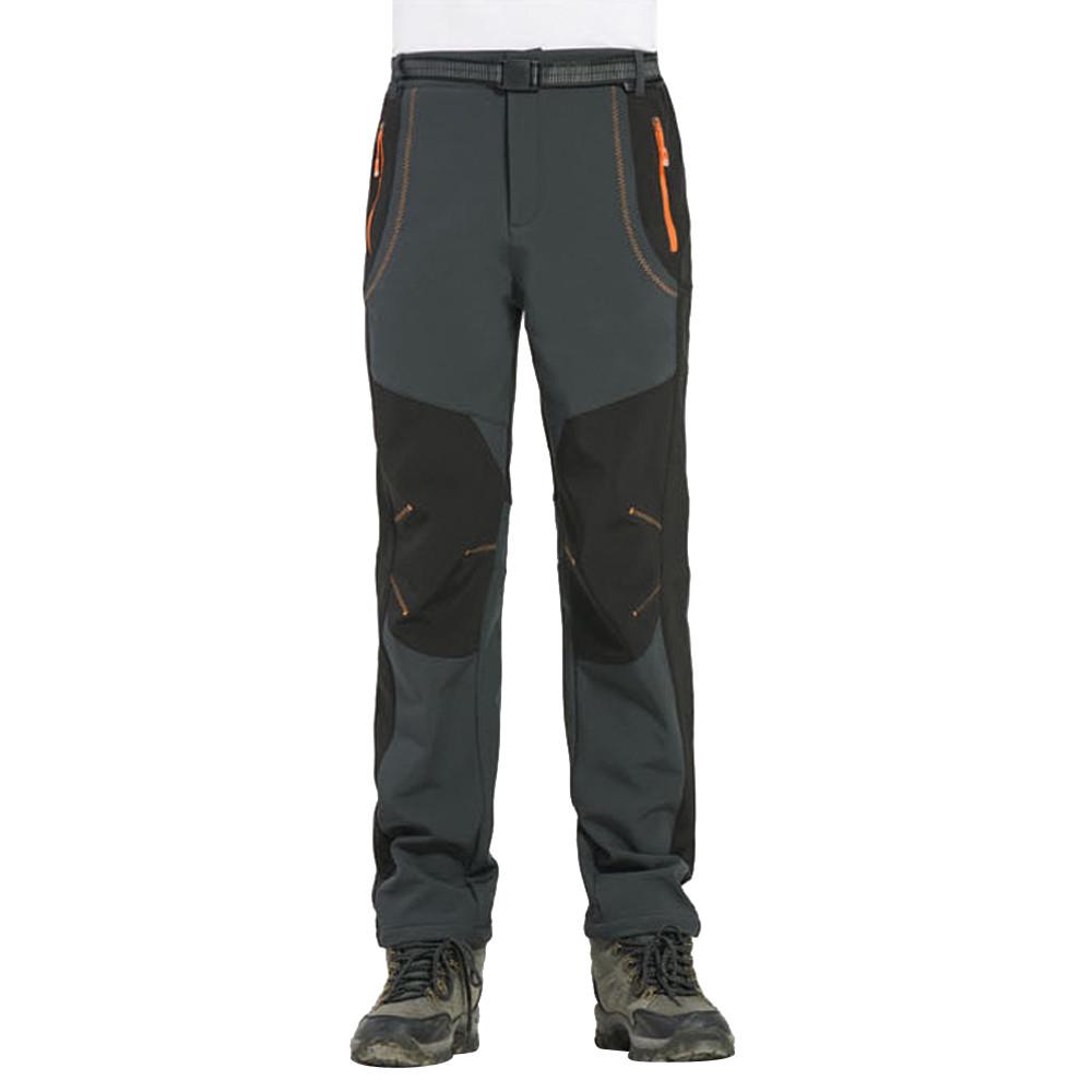 Men Couple Waterproof Windproof Outdoor Hiking Warm Winter Thick Pants Trousers