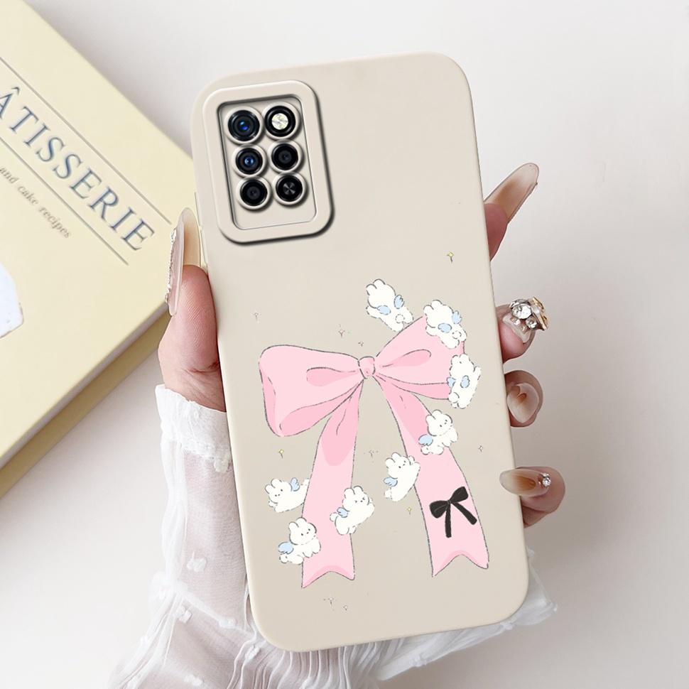 For Infinix Note 10 Pro Case X695 X695D Beautiful Flower Soft Silicone TPU Phone Cover For Infinix Note 10 Note10 Pro Case Funda