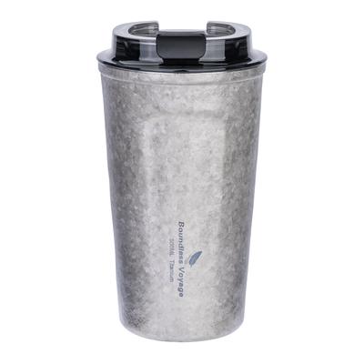 Boundless Voyage Titanium Tumbler, Vacuum Insulated, Keeps Hot or Cold, 500ml Capacity, Stylish with Lid, Airtight, Car Tumbler, Home Office Coffee Cu