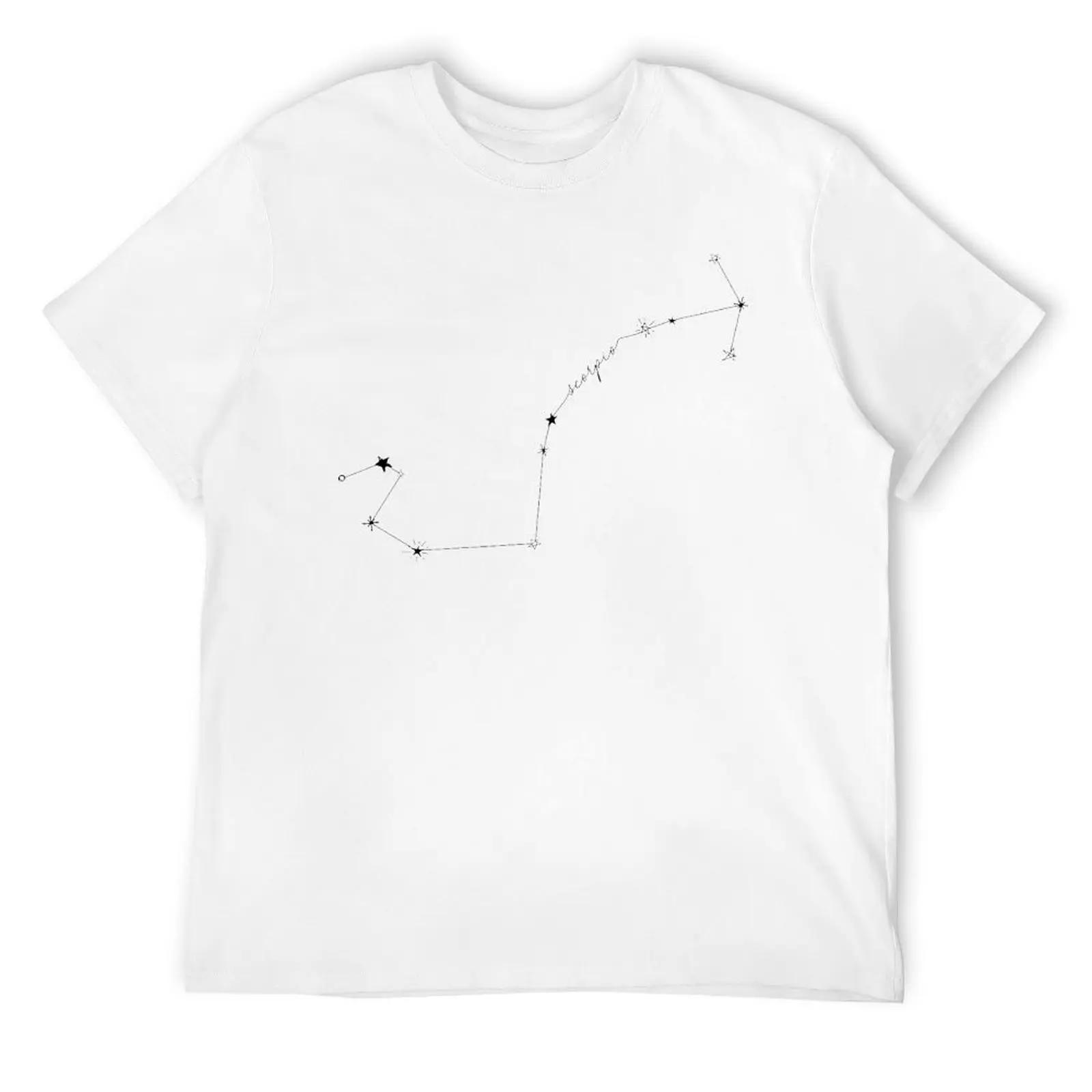 

Созвездие Скорпиона Двенадцать (7) Футболка Fresh Sports Top Tee Premium Humor Graphic Travel Размер Eur XXXXXL белый