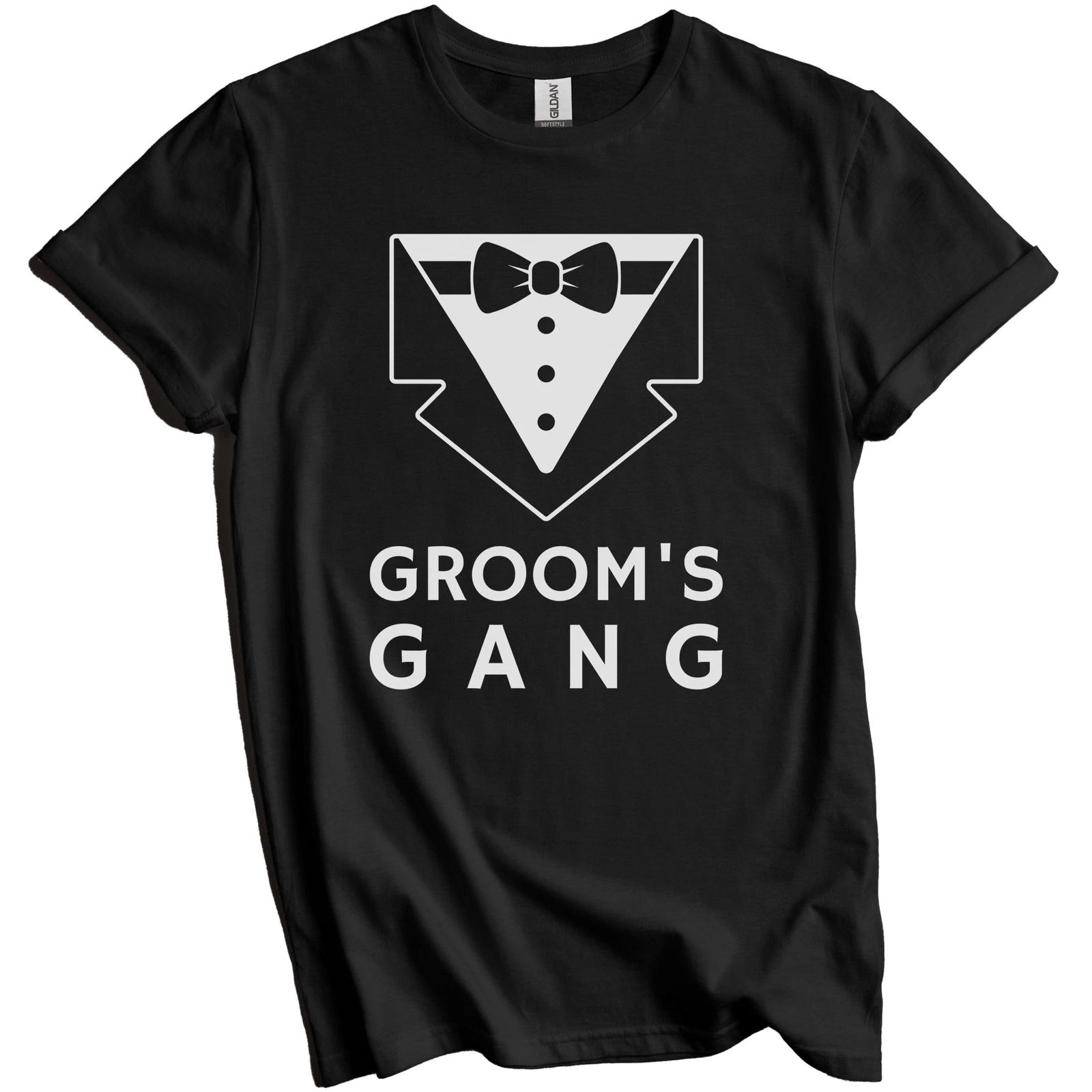 Groom s Gang Bachelor Party Tuxedo Shirt 2XL