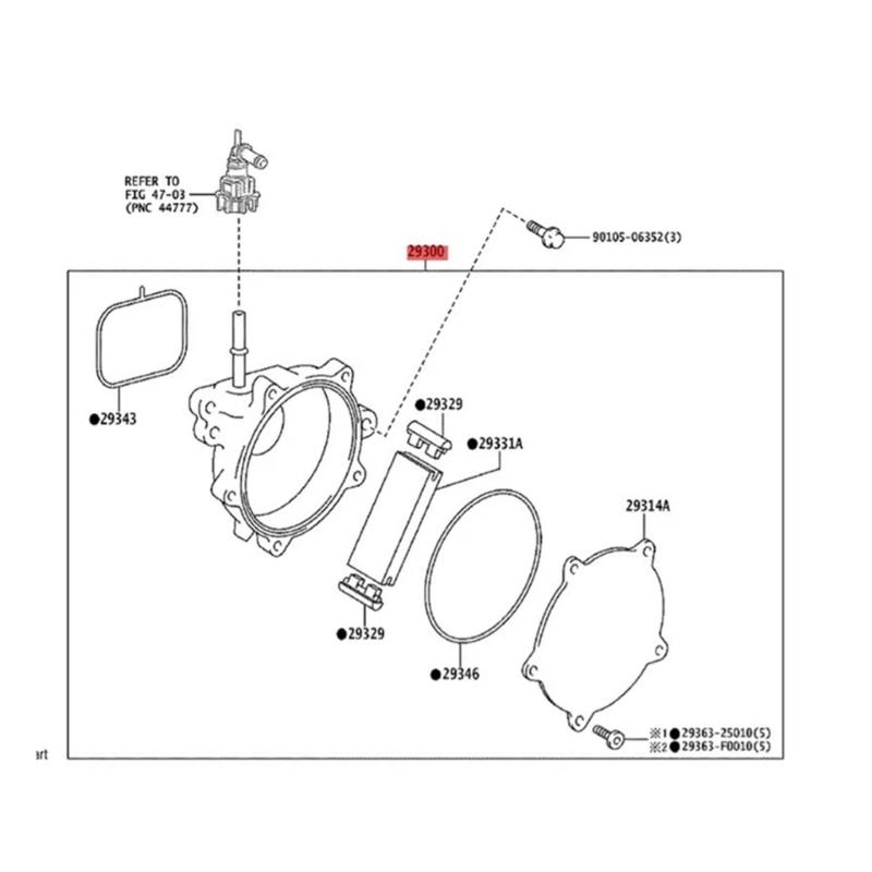 Brake Booster Vacuum Pump 29300F0011 2930025011 2930025012 for 2018-2023 Vacuum Pump Assembly Car Parts Replacement