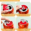 Soda Can Cover,Plastic Soda Can Cover,Can Top Cover Protector Anti-overflow Protection Cover,Suitable for Soda, Beer,Cola Drinks