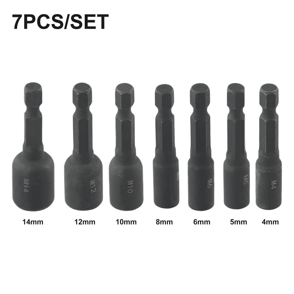 Hex Shank Tap Socket Screw Tap Socket DIY Machine Socket Tap With A Clamp Pad 1/4 Inch Hex Shank Extension Bar