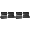 8PCS Car Seats Base Cover Caps For T5 T5.1 T6 T6.1 Kombi Transporter 2003+