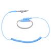 Anti Static Wrist Strap ESD Grounding Metal Wristband 1.8m Long Wire for Workshop Metal Colour