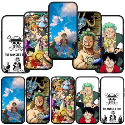 Phone Case for iPhone 17 15 16 Plus Redmi Note 14 12 11 13 Pro Max Huawei P30 P20 Lite OPPO A60 A40 A80 A54 Luffy One Pieces Sanji Roronoa Zoro Coque