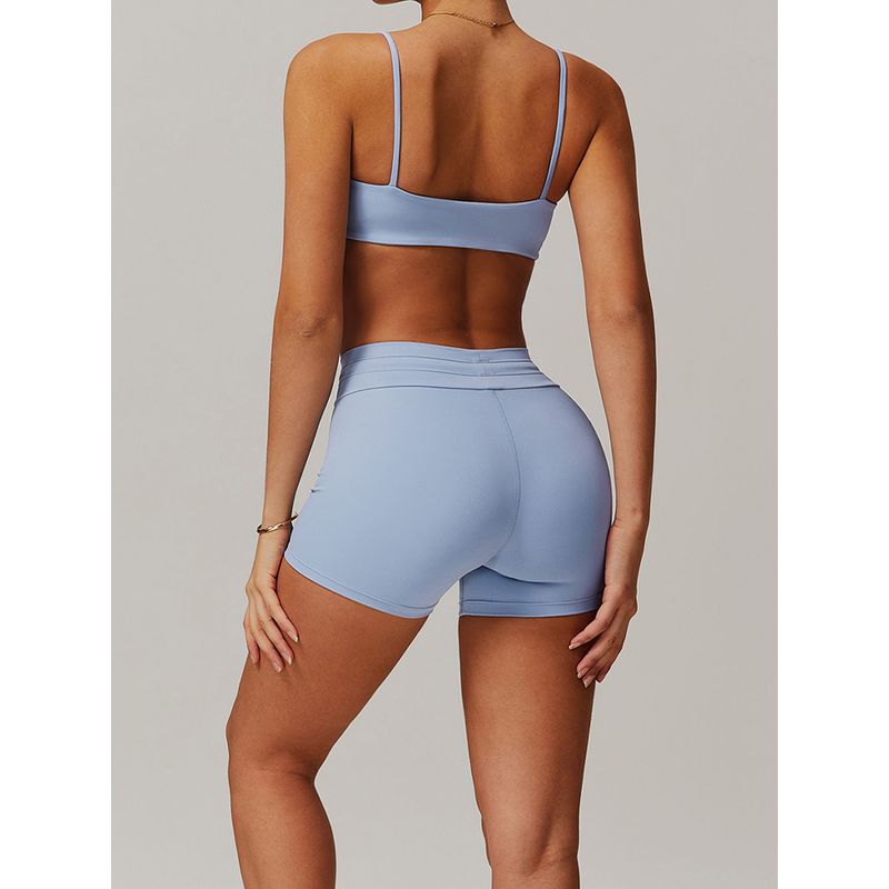 Beauty Back Sports Underwear Women Shockproof Running Workout Clothes Top Outer Wear Yoga Clothes Vest Beauty Back Sling Bra