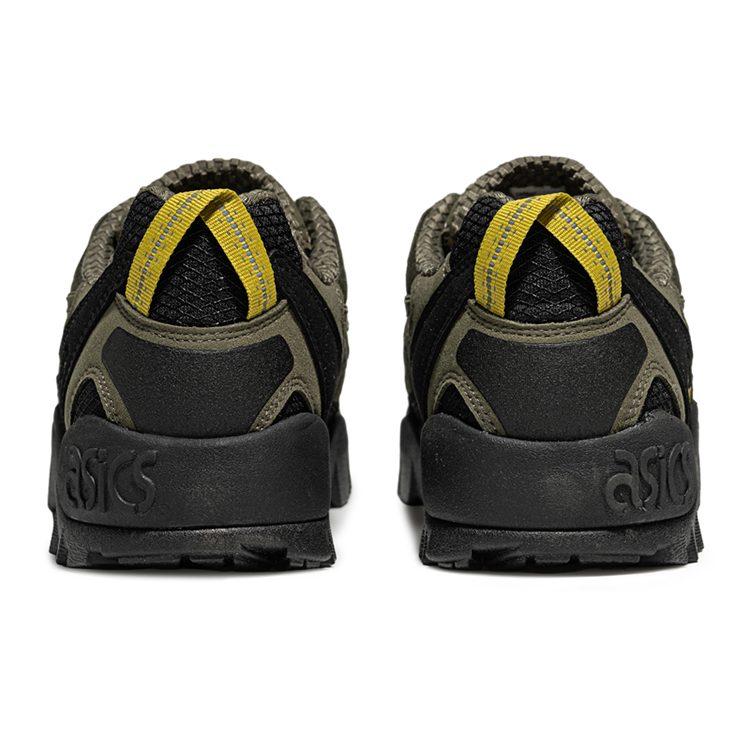 ASICS GEL PICKAX Slip Resistant Abrasion Resistant Low top Casual Shoes Unisex Army Green 1203A867-301