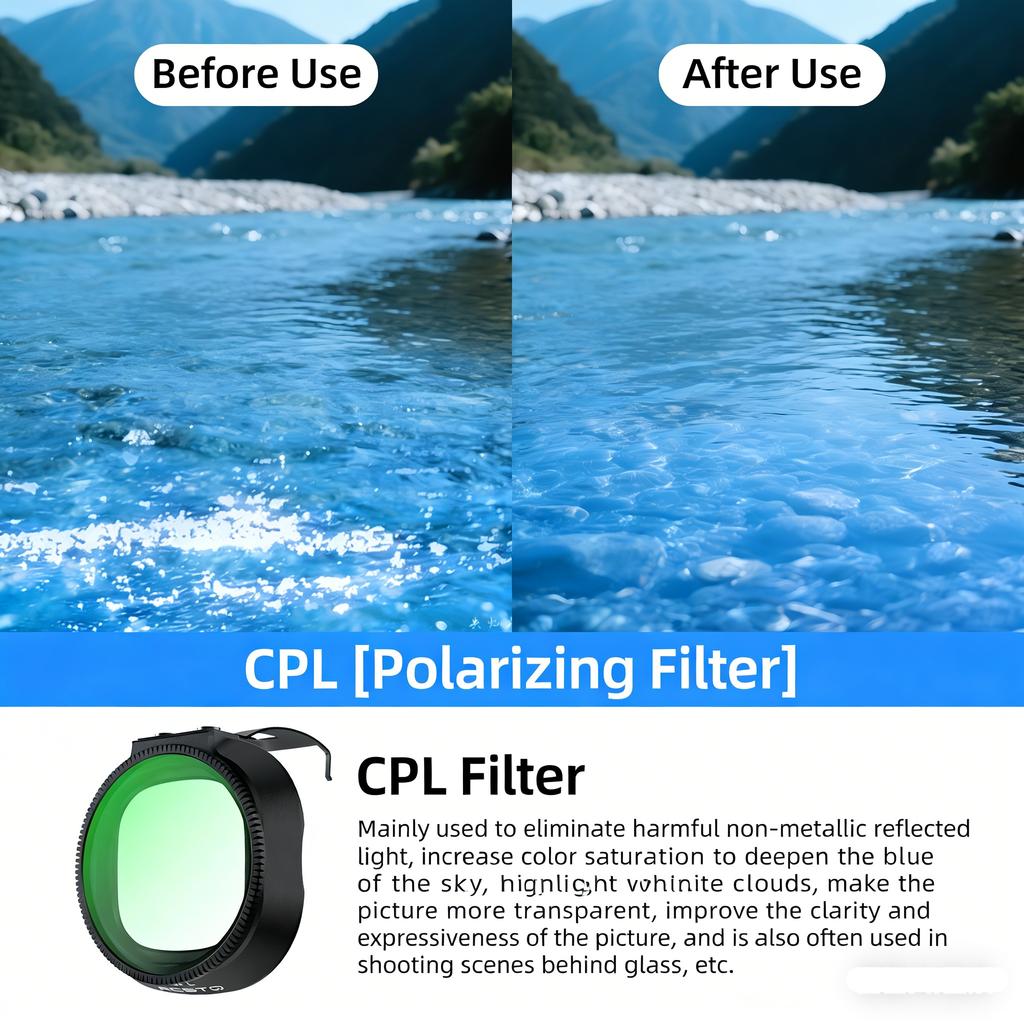 Para DJI NEO 2 Kit de Filtros de Lente ND8 ND16 ND32 ND64 CPL UV Filtros ND Leve Filtro de Câmera Para Acessórios de Drone DJI NEO 2