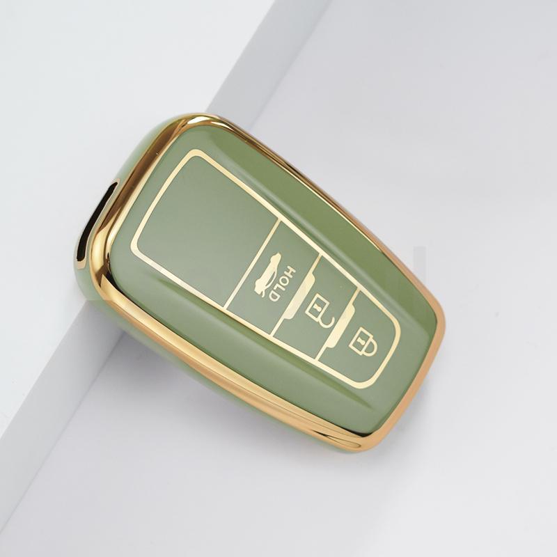 Tpu Car Key Cover Case Auto Shell Fob Holder For Toyota Rav4 Corolla Camry Prius Avalon Hybrid Highlander