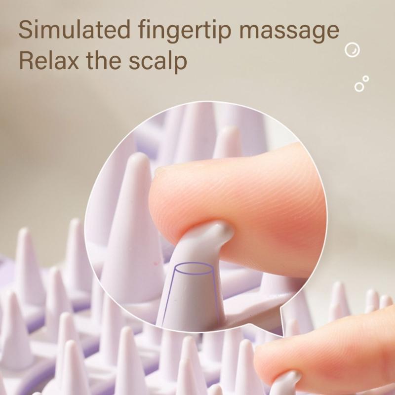 Hair Shampoo Brush Practical Hair Comb Detangling Hair Brush Scalp Scrubber Scalp Massager Shampoo Brush for Woman