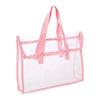 Large Capacity Test Paper Storage Bag Transparent Handheld File Folder Document Bag  Student Exam