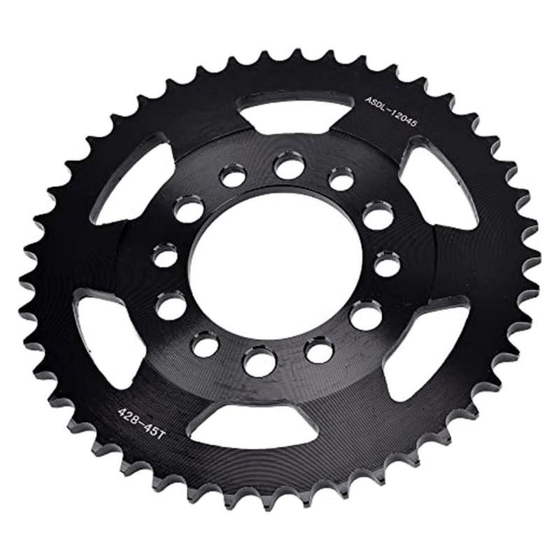 428 45T Motor Bike Rear Sprocket Fits 125CC Yamaha DT125F DT125 DT175 AG200 TW200 XT200 TW225E 5 YZ80 YZ80K YZ 80 YZ80H