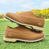Men's Non-slip Spiked Golf Shoes - Outdoor Sports Casual with Embroidery