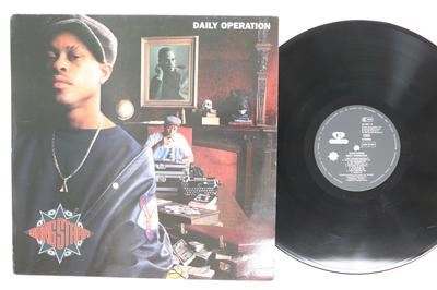 Δίσκος LP GANG STARR Daily Operation CTLP27 Cooltempo UK Rap HipHopRB Μεταχειρισμένο