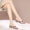 Sandalen Zehenfrei Damen Hausschuhe Rutschfeste Pantoletten Korea Stil Schuhe für Damen Original Im Angebot Schuh Kleine Größe Klapperlatschen