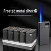 Qing Ruo Xi Frosted Metal Blue Flame Windproof Lighter